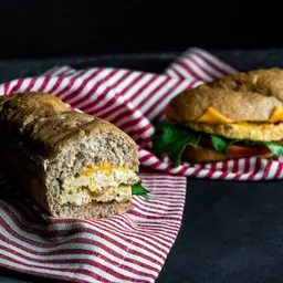Vegetarian Omelette Sandwich